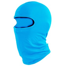 Balaclava Ski Mask Head Mask Full Face Mask Windproof Face Cover Sun UV Protection Scarf Men Women Outdoor Sport Cycling Cap (Blue)