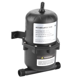 For Shurflo Accumulator,Accumulator Pressure Control 0.75 L 125PSI Waterproof for Marine RV Boat Accumulator 12V accumulator