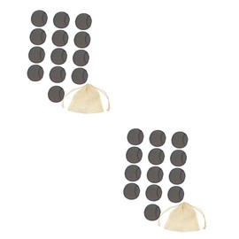 Baluue 28 Pcs Makeup Remover Face Wipe Pad Cotton Pads Reusable Cotton Rounds for Face Natural All Cotton Pad Cotton Circle Face Wash Cosmetics Mat Face Washing Pad