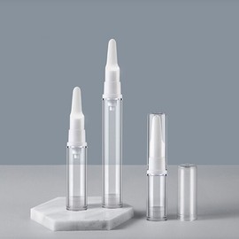 Happy J Bottari Cosmetic Refill Pump Type Vacuum Empty Bottle Portable Empty Container Eye Cream Lotion BB Cream Travel Cosmetic Empty Bottle / 해피J보따리 화장품소분 펌프형 진공공병 휴대용 공용기 아이크림 로션 비비크림 여행용 화장품공병