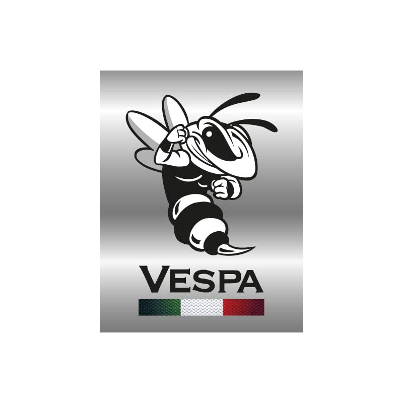 Cascade Emblem Compatible with Vespa and Piaggio 3D Sticker Gel