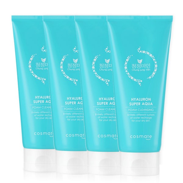 Daeng Gi Meori Clean Beauty Hyaluronic Super Aqua Foam Cleansing 200g x 5, no options