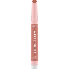 Catrice Melt & Shine Juicy Lip Balm, No. 090, Brown, Moisturising, Enlarging, Shiny, Radiant Fresh, Vegan, Oil-Free, Paraben-Free, Nanoparticle Free, Pack of 1 (1.3 g)