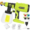 Picvelno Cordless HVLP Paint Sprayer for Ryobi 18V Battery Tool,200W