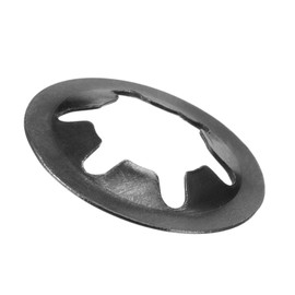 Kozelo Pack of 20 M8 Inner Tooth Star Disc - [8 mm ID x 18 mmOD] for Shock Absorption of Mechanical Equipment Quick Release Discs 65Mn Steel