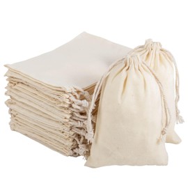 Cotton Bags, Pack of 30, Gift Bags, Cotton Bags, Small 9 x 12 cm, Linen Bag, Fabric Bag, Small, Jute Bag for Jewellery, Wedding, Christmas Party