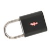 Fingerprint Padlock Biological Recognition Aluminium Alloy USB Rechargeable Support 10
