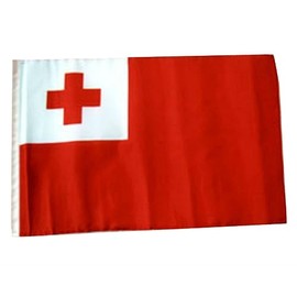 12x18 12"x18" Tonga Sleeve Flag Boat Car Garden