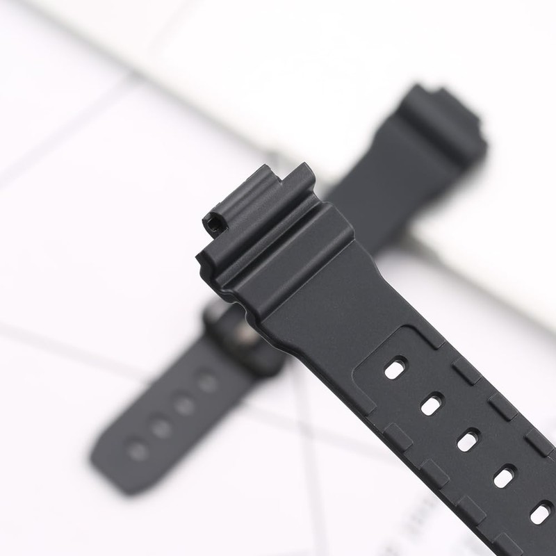 Rubber Strap Compatible with Casio DW9052 series men's watch band