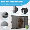 RV Screen Door Protector for Dogs, Adjustable Aluminum Alloy RV