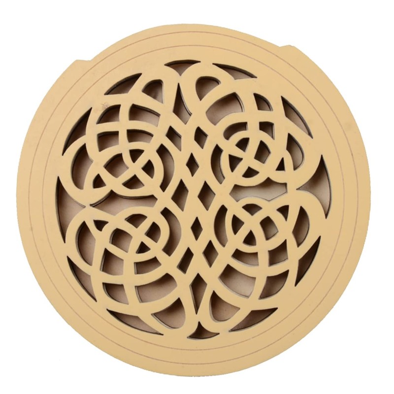 Levemolo Sound Hole Cover for Acoustic Guitar Guitar Mute Wood