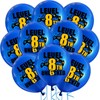 Video Game 10pcs 8th Birthday Decoration Supplies, Boys and Girls