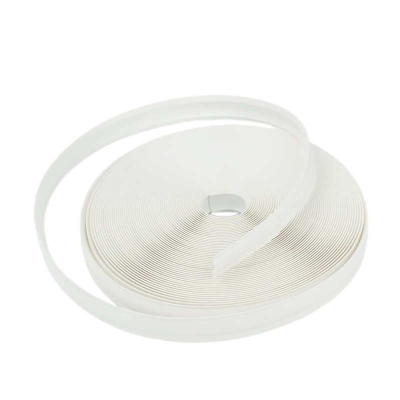 RV Vinyl Trim Molding Insert 3/4" White for RV Camper