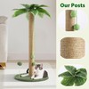 YOCONYO Cat Scratching Post for Indoor Cats, 33" Tall Cat