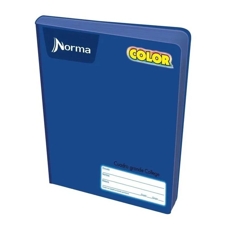Libreta Norma Profesional Cosida 360° 100 Hojas Cuadro Chico