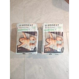 The Honest Company - Diapers Size 2 - 2 Packs  32 Count each--NEW 64 Total