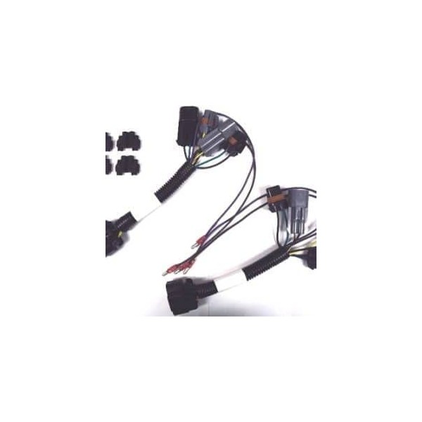 SnowDogg/Buyers Products 16071150R, HB3/HB4 Headlight Adapter (Switched Ground)