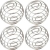 Protein Shaker Ball Set – 4pcs Stainless Steel Wire Whisk