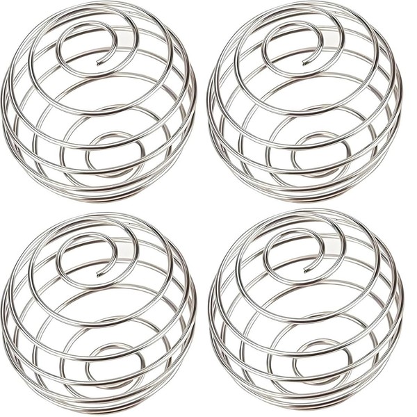 Protein Shaker Ball Set – 4pcs Stainless Steel Wire Whisk