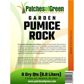 Pumice Rock 2 Gallons 8 Quarts Garden Rock for Soil Amendment Bonsai & Succulents