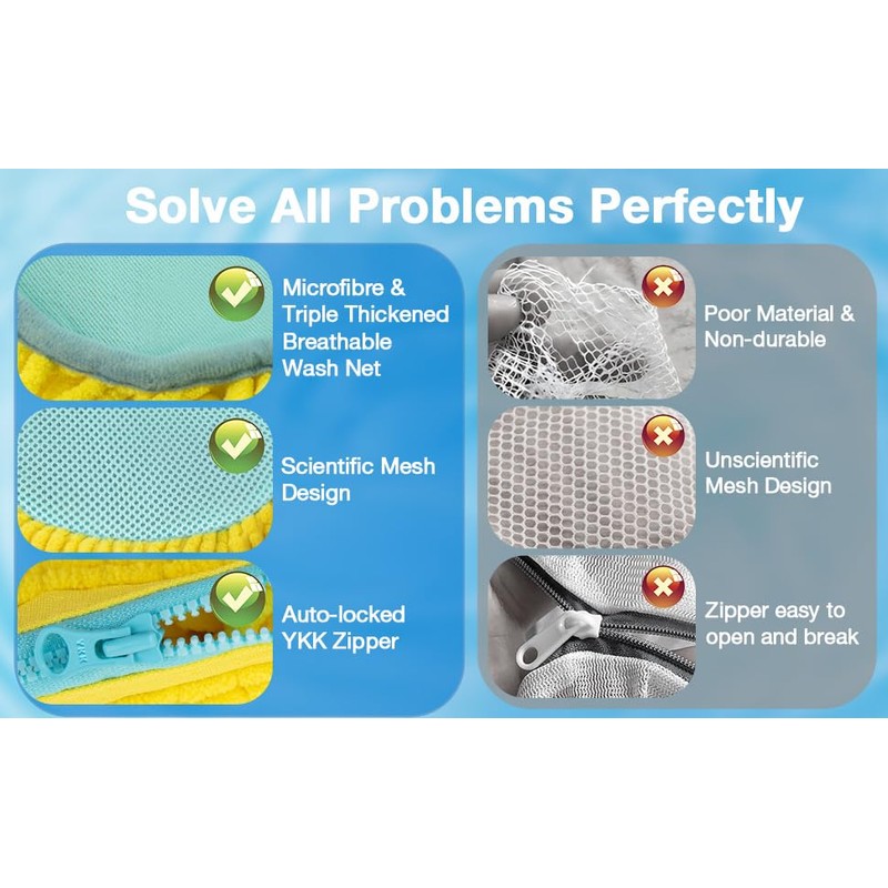 Shoe Washing Bag for Machine - Laundry Mesh Bag for