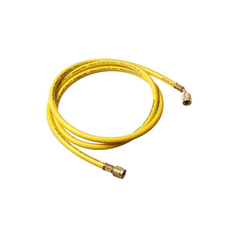 Yellow Jacket 21072 Plus II Hose Standard 1/4" Flare Fittings,