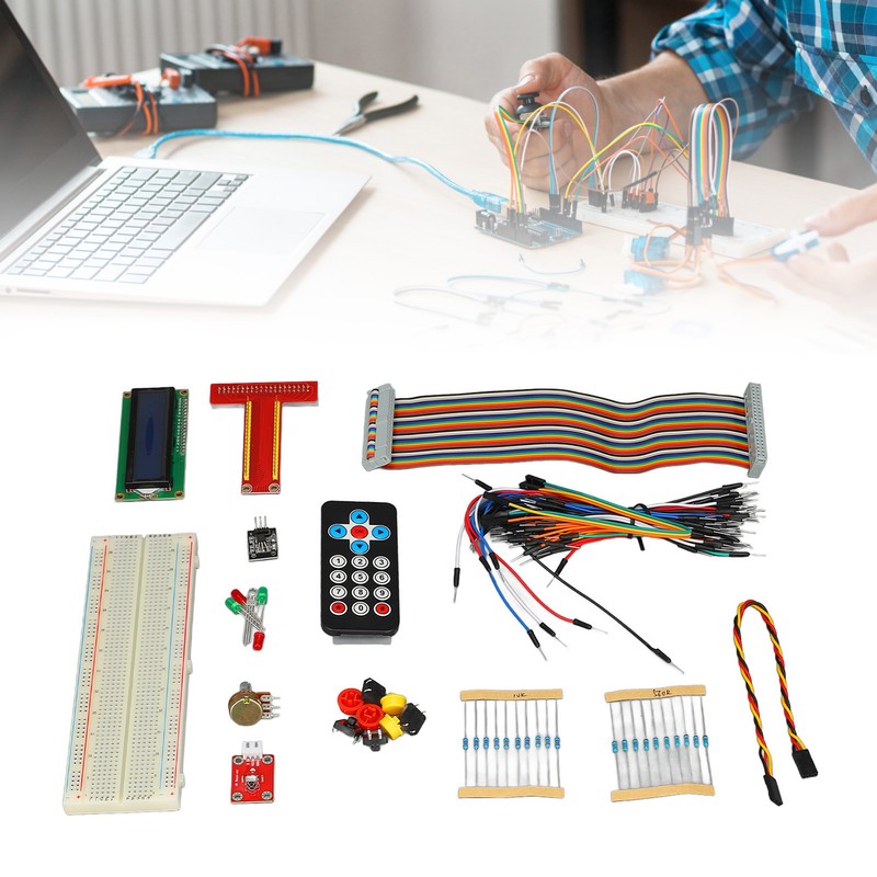 Development Board Kit for Pi B+ 830 Hole Breadboard Resistor