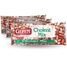 Gefen Premium Cholent Mix 16oz (3 Pack) The Perfect Blend of Chulent Beans
