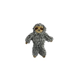 Multipet 60020278 5 in. Sloth Cat Toy Assorted Color