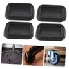 Gadpiparty 8pcs Furniture Wheel Stoppers Bed Stopper Cups Slip Leg