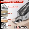 LEONTOOL Staple Removal Tool, Handheld Staple Remover, V-Shaped Staple Puller,