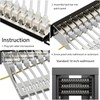 iwillink - Panel de conexión de 10 Gbps, 12 puertos,
