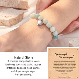 HGDEER Get Well Soon Gifts for Women, Feel Better After Surgery Recovery Inspirational Gifts for Women, Inspiration Bracelets