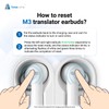 Timekettle M3 Language Translator Earbuds, Two-Way Translator Device with APP