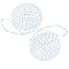 Amarine Made Pair of Double Braided Reflective Nylon Dock Lines