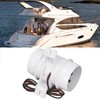 In Line Air Blower 3in 145CFM 12V High Efficiency Marine
