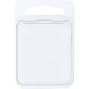 Collecting Warehouse Clear Plastic Clamshell Package/Storage Container, 1.6875" H x