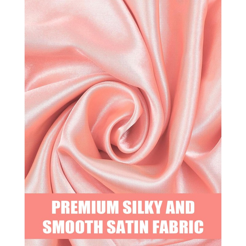 LOZTBUE Pack of 2 Pink Waterproof Shower Cap, Reusable Shower