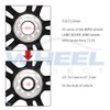 WHEEL CONNECT Hub Centric Rings,72.6 to 66.9, Aluminium Alloy Hubrings,66.9