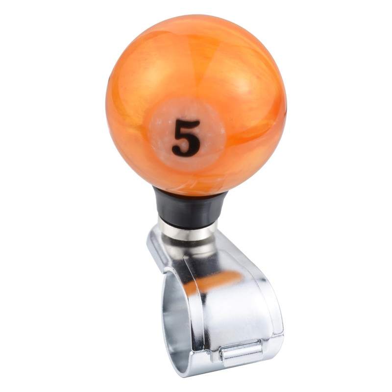 Abfer 5 Ball Steering Wheel Suicide Spinner Knob Car Turning