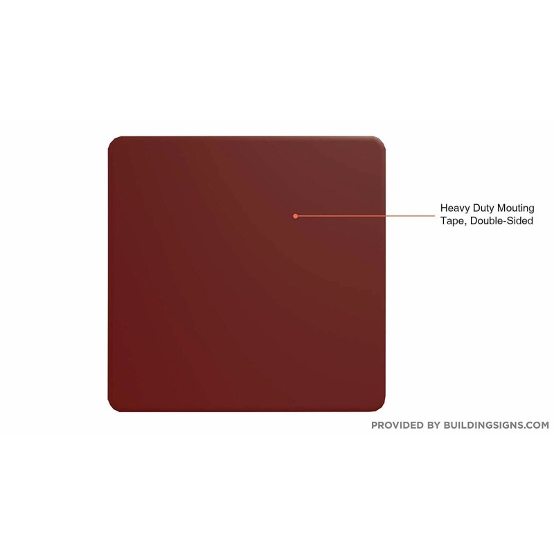 Buildingsigns.com LL Floor Elevator Jamb Plate Sign (Lower Level, Silver