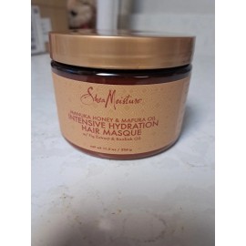 SheaMoisture Intensive Hydration Hair Masque Manuka Honey & Mafura Oil 11.5 oz