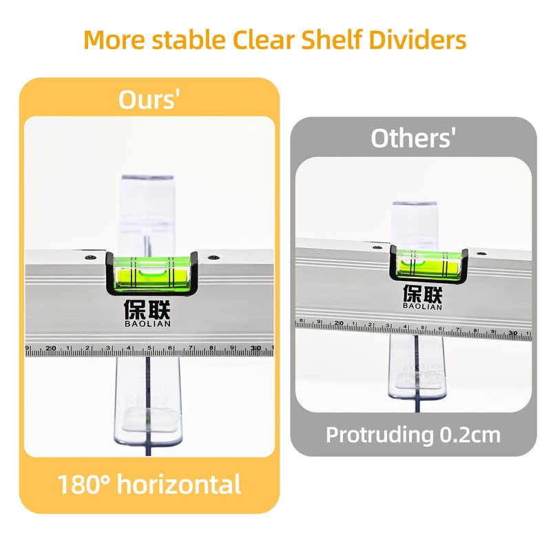 Uni HIMO Shelf Dividers，Vertical Purse Organizer for Closet，Thickened and Sturdy