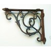 SPRING LIFE Victorian style Cast Iron Ornate Shelf Bracket in