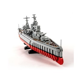 dOvOb Military Queen Elizabeth Class War Ship Building Blocks Kit, 1564 Pieces Bricks, STEM Toys for Kits or Adult