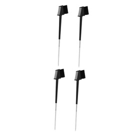 FOMIYES 4pcs Brow Comb Lash Spoolie Portable Double-ended Brush Made for Travel Home Use