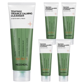 Mediheal Tea Tree Trouble Soothing Cleansing Foam, 120ml, 5 pieces / 메디힐 티트리 트러블진정 클렌징폼, 120ml, 5개