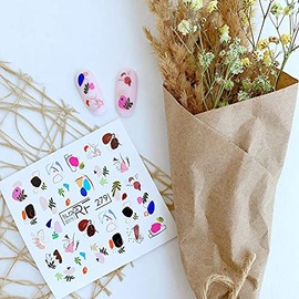 Slider.RF Abstract Nail Decals / Sliders 279 for Manicure or Pedicure, Decal for Nails, Slider for Manicures and Pedicures, Nail Art