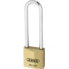 ABUS 04720 65mm Long Shackle Service Brass Padlock with 402