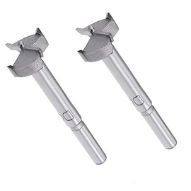 MACHSWON 2PCS Forstner Drill Bits Tungsten Carbide Wood Hole Saw Opener Drill Bit 26mm Woodworking Drilling Bit Cutter